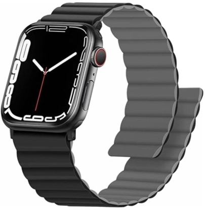 Изображение Swissten Silicone Magnetic Band for Apple Watch 42 / 44 / 45 / 49 mm