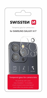 Attēls no Swissten Temepered Glass for Camera Lens for Samsung Galaxy A17