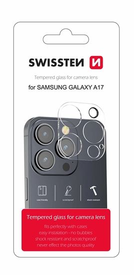 Изображение Swissten Temepered Glass for Camera Lens for Samsung Galaxy A17