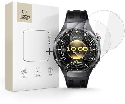 Picture of Tech-Protect Tech-Protect Glass Fit+ 2-pack tempered glass for Huawei Watch GT 6 Pro 46mm - transparent