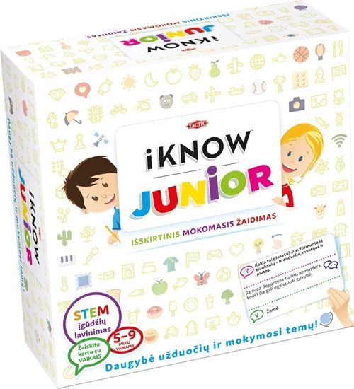 Picture of Tactic TACTIC Board game IKNOW Junior (In Latvian lang.)