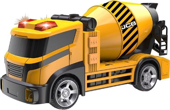 Изображение Teamsterz JCB Cement mixer car with light & sound, small