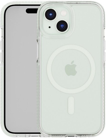 Picture of Tech21 EvoCrystal Case MagSafe for iPhone 15 Green