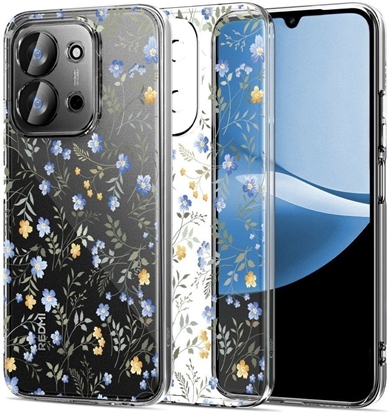 Attēls no TECH-PROTECT FLEXAIR XIAOMI REDMI 15C (173 MM) / POCO C85 (173 MM) SPRING FLOWERS