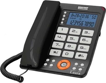 Picture of Telefon stacjonarny Mescomp Laura MT 816 Szary