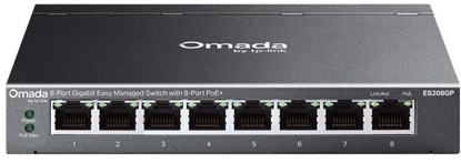 Picture of Przełącznik ES208GP Omada Easy Managed, 8 portów PoE+ 