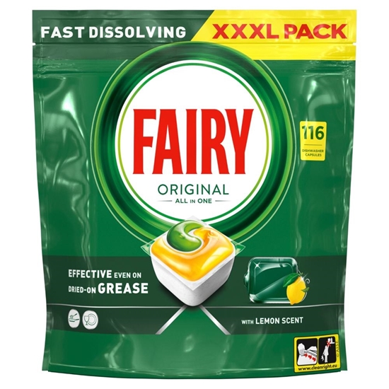 Picture of Trauku mazg.kapsulas FAIRY Ain1 Lemon, 116gb