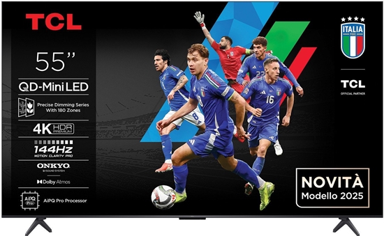 Picture of TV Set|TCL|55 "|4K Ultra HD|3840 x 2160 pixels|Flat|16:9|QD-Mini LED|55Q6C