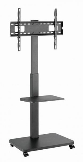 Picture of TV SET ACC FLOOR STAND 37-75"/BLACK TVS-75S-02 GEMBIRD