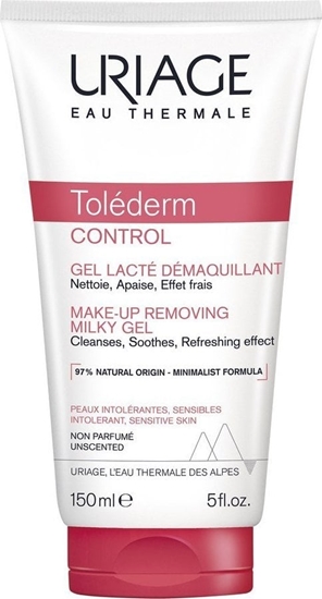 Изображение Uriage Tolederm Control Make-Up Removing Milky Gel mleczny el do demakijau 150 ml