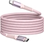 Picture of Verbatim Sync&Charge 100W 120cm USB-C/USB-C Magnetic pink  31857