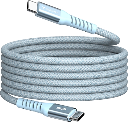 Picture of Kabel USB Verbatim USB-C - USB-C 1.2 m Niebieski (31852)