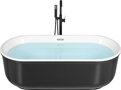 Picture of Wanna Shumee Wanna wolnostojca 170 x 80 cm czarna PINEL