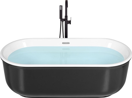 Picture of Wanna Shumee Wanna wolnostojca 170 x 80 cm czarna PINEL