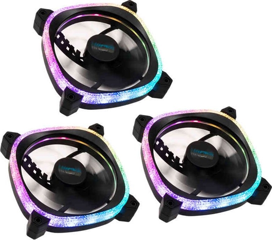 Picture of Wentylator Lamptron Diamond+ ARGB 3-pack (LAMP-DAP02)