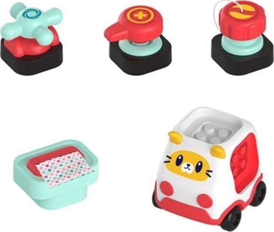 Picture of Woopie Woopie Baby Zestaw Montessori Samochód Manipulacyjny Konstrukcyjny Kotek 2