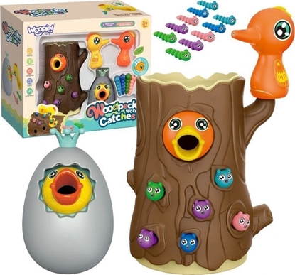 Picture of Woopie WOOPIE Gra Zrcznociowa Zap Robaczka + Skarbonka Waka Wstaka Jajko