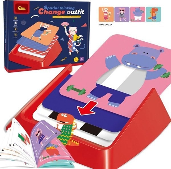 Изображение Woopie Zmie Strój Gra Logiczna Edukacyjna Planszowa