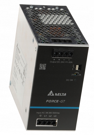 Picture of ZASILACZ IMPULSOWY DRF-24V480W3GBA FORCE-GT (3 FAZY) Delta Electronics
