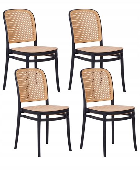 Изображение Zestaw 4 krzese do jadalni PLOSE Beowy