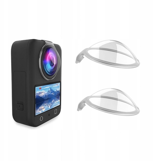 Picture of Zestaw Oson 2x Osona Ochronna PC na Obiektyw Obiektywy do DJI Osmo 360 / PU777T