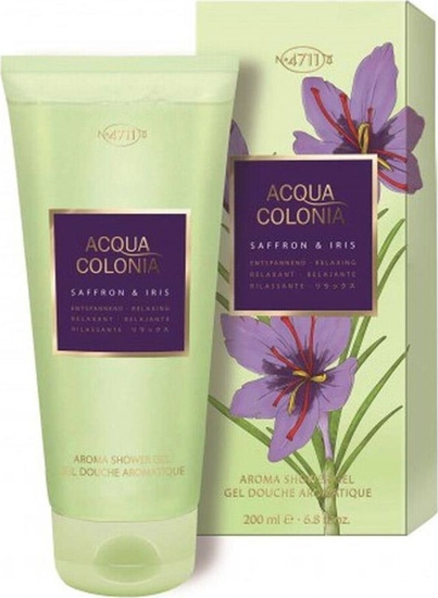 Picture of 4711 4711 Acqua Colonia Saffron Iris SHOWER GEL 200ml