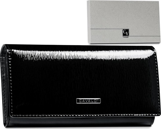 Picture of 4U Cavaldi Duy, skórzany portfel damski na zatrzask  Cavaldi NoSize