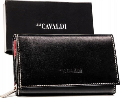 Picture of 4U Cavaldi Duy, Skórzany Portfel Damski Z Systemem Rfid