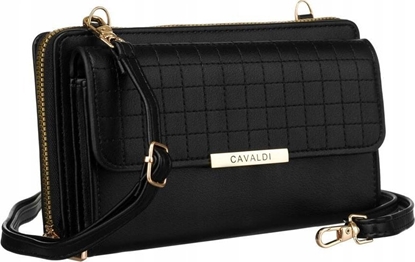 Picture of 4U Cavaldi Elegancka mini torebka-portfel na dugim, doczepianym pasku