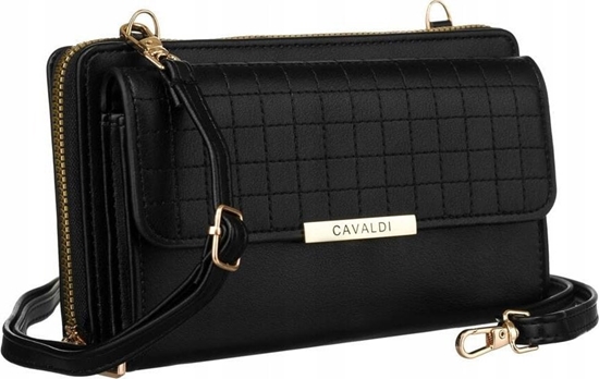 Picture of 4U Cavaldi Elegancka mini torebka-portfel na dugim, doczepianym pasku