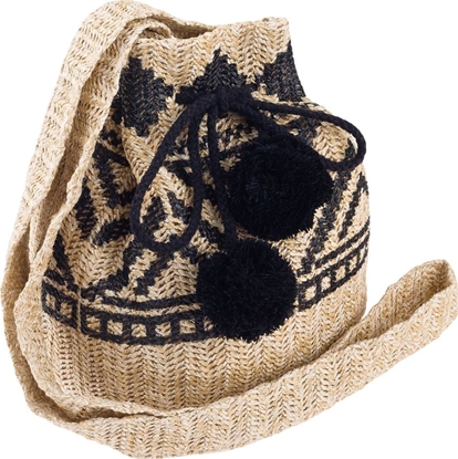 Изображение 4U Cavaldi Maa, somiana torebka worek z pomponami, idealna na lato Cavaldi Nie dotyczy