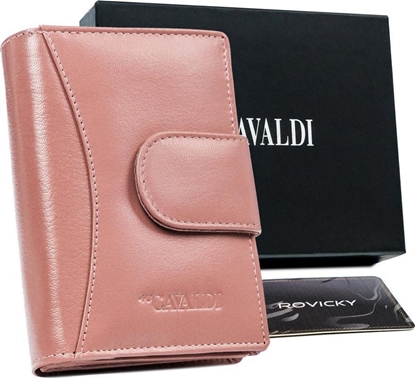 Picture of 4U Cavaldi Portfel damski skórzany RFID stop Cavaldi skóra NoSize
