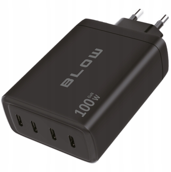 Picture of 76-031# adowarka sieciowa gniazdo usb-cx4 pd 100w gan czarna