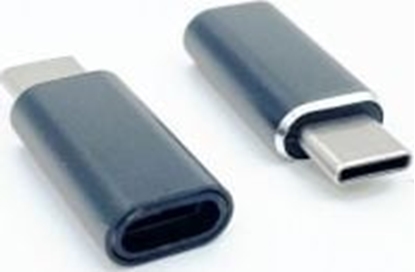 Picture of Adapter USB MaxLife  Lightning - USB-C Szary  (8_2273672)