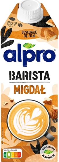 Изображение Alpro Napój rolinny bez laktozy Barista migdaowy 750ml