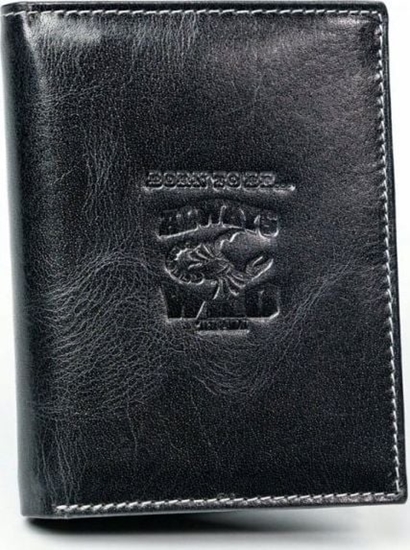 Picture of Always Wild Poziomy, codzienny portfel mski ze skóry naturalnej, toczenie Always Wild