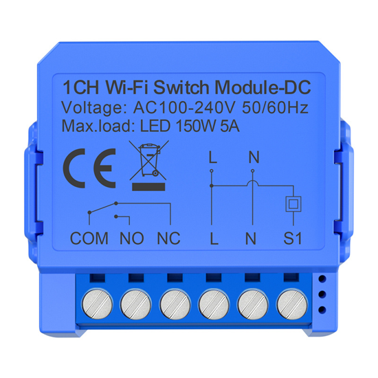 Изображение Avatto WSM16-DC-1 WiFi Switch 1CH Dry Contact DC