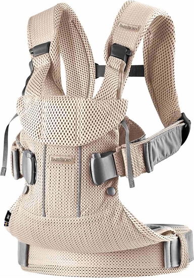 Picture of BabyBjorn Nosideko One Air 3D perowy róowy