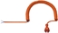 Picture of Bachmann coiled cable Orange 1.0-5.0m, H07BQ-F 3G1.50