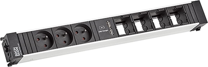 Attēls no Bachmann CONF 3xUTE 1xUSB Charger 4xCM GST18