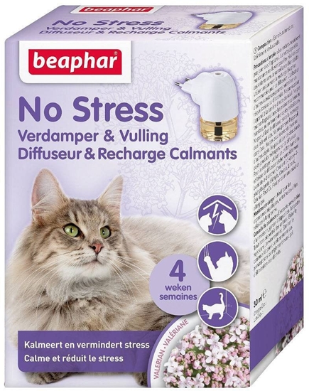 Picture of BEAPHAR NO STRESS AROMATYZER              BEHAWIORALNY 30ml DLA KOTÓW   /3
