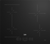 Изображение BEKO Hob | HII64200SFMT | Induction | Number of burners/cooking zones 4 | Touch | Timer | Black