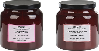 Изображение Beliani 2 wiece zapachowe sodkie wino/ lawenda z rozmarynem ABSOLUTE ALCHEMY