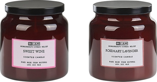 Изображение Beliani 2 wiece zapachowe sodkie wino/ lawenda z rozmarynem ABSOLUTE ALCHEMY