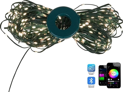 Изображение Beliani acuch wietlny kolorowy Smart LED 2 m z aplikacj SAARLOQ