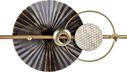 Изображение Beliani Dekoracja cienna czarno-zota RUTHENIUM