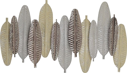 Изображение Beliani Dekoracja cienna srebrno-zota ANTIMONY