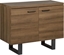 Picture of Beliani Komoda dwudrzwiowa ciemne drewno TIMBER