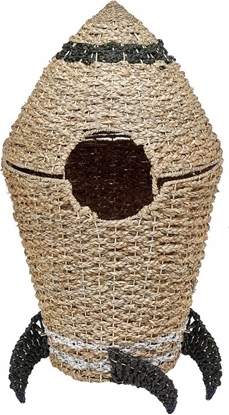 Picture of Beliani Kosz pleciony rakieta z trawy morskiej PAARL