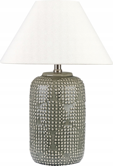 Picture of Beliani Lampa stoowa ceramiczna szara MUSSEL